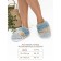 Lamb slippers, size 40-41, gray color