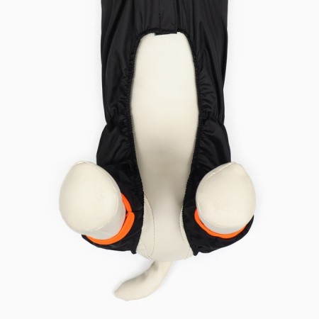 Overalls for animals, without lining, size XL, black-orange-6