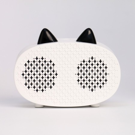 Clock - Electronic Cat an alarm clock: column, Bluetooth, TF card, 11.5 cm, USB-5