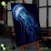 Picture on numbers with luminous paint, 40 × 50 cm "Beautiful Medusa" 14 colors