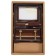 Set of desktop Bestar Apollon, wood, 6 objects, double tray, nut