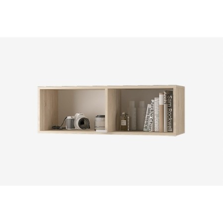 The wall cabinet is 900 with a horizon. Skyline door 902x314x300 oak sonoma light/graphite-1