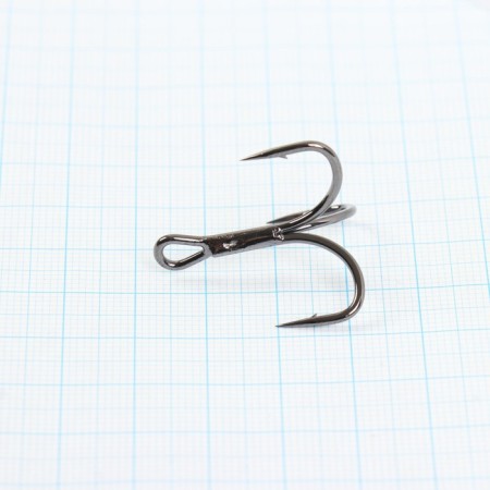 The triple hook Nautilus Treble 2x-Series 2406, BN color, No. 1, 5 pcs.-2
