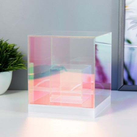 Spinker "Square" LED USB 15x15x23 cm Risalux-1