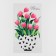 A set of kitchen towels of the “flow” 35x60cm-4pcs, 100% HL
