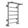 Water towel Terminus "Classic" P6, 400x600 mm, lower connection, chrome