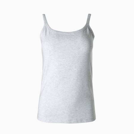 T -shirt female, color gray melange, size 54-1