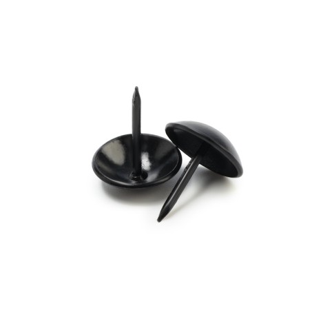 Tundra nails, decorative, 19x22 mm, black, 200 pcs-8