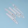 Steal File, Assorty set 5 pcs, 18 cm, gray color