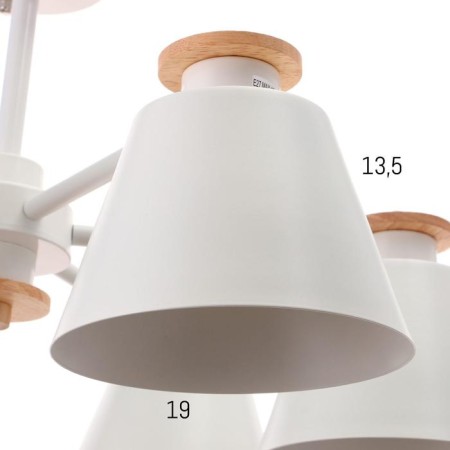 Chandelier 1064/6wt e27 60W white 75x75x50 cm Bayerlux-2