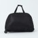 Road bag on wheels, external pocket, black color