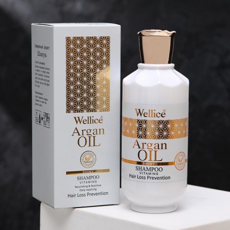 Professional shampoo against hair loss with argan oil 520 ml