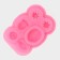 Silicone Mold "Nuts", 9 × 6.5 × 1.5 cm, color mix