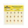 Mormyshka soldering Marlin’s drop, 5x9.7 mm, weight 0.68 g, model 120, 12 color mix, 15 pcs.
