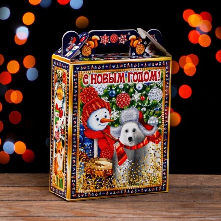 Gift box "Winter" 16.8 x 7 x 25 cm-1