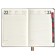 Dated 2025 diary, Escalada, A4, 120 sheets, soft cover, artificial leather, foil embossing, liesse, block 70 g/m2, brown