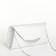 Female bag on a magnet, white color