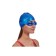 Bradex swimming cap, silicone, blue