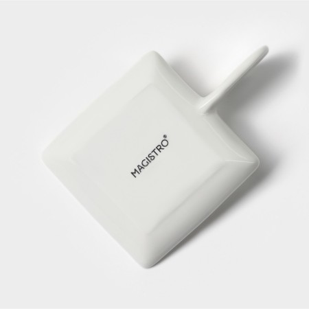 Porcelain Magistro Porcelain "Shovel", 9.8 × 6.5 cm, white color-4