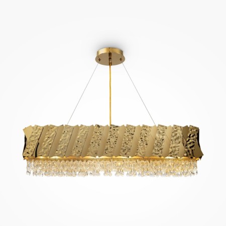 Suspension lamp Maytoni Mod017PL-04BS, E14, 4x40 W, 700x220x780 mm, brass