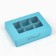 Folding box under 6 sweets Tiffany, 13.5 x 9.8 x 3.8 cm
