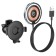 Hoco CW42 car charger, wireless, magnetic, PD, USB, 2 A, 1m, black