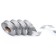 Holographic tape for decor and gifts, silver, 2 cm x 50 m