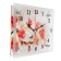 Carty clock is wall-mounted, interior "orchid", silent, 25 x 20 cm