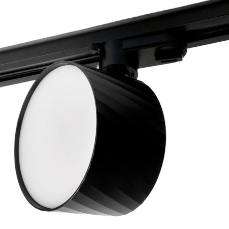 Single -phase track lamp Feron AL126, IP40, GX70, 23 W, 116x116x116 mm, Black color-4