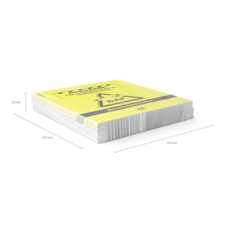 Subject notebook, 48 sheets, cage, computer science, erichkrause "BENFORMED", plastic cover silk-screen cover, block OFSET 100%, information block-8