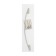 Handle-slop RS132, m/o 128 mm, matte nickel color