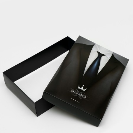 Gift box, cover is, the national team "Gentleman", 30 x 20 x 7 cm-2