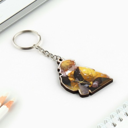 Keychain for keys with the icon "Demon blade", anime-7