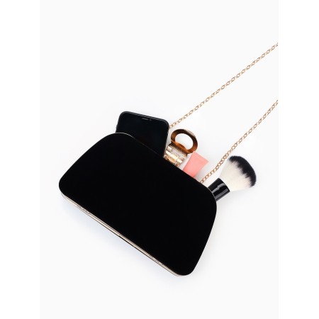 Female bag on farmar, black color-4