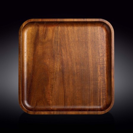 Wilmax England Acacia dish, size 35.5x35.5 cm-1