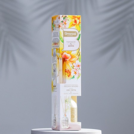 Diffusor for home, aromatic perfume, flavor with sticks, Breesal. Aroma Sphere, 40 ml, 1001 night-2