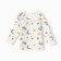 Longsliv children's color white/stars, height 62