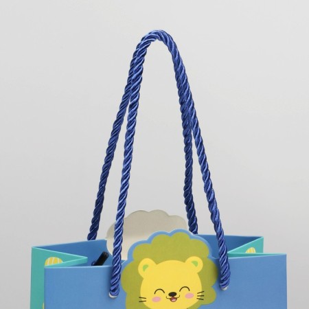 Gift package, packaging, “lion in a pocket”, 14 x 7 x 15 cm-2