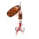 Lucky John Bell Spin 03, 8.5 g spinning spinners, CRD color
