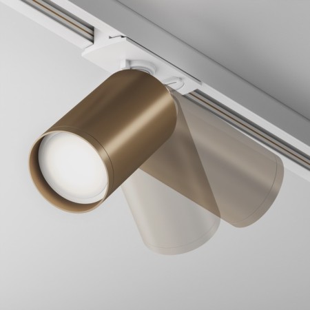 TREE TRECHNICAL TR020-1 -U10-WBZ, 1x10W, 12.5x8.2x12.5 cm, GU10, white and matte bronze.-3
