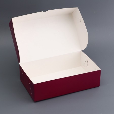 Gift Folding Box without a window, packaging, "tulips", 25 x 15 x 7 cm-2