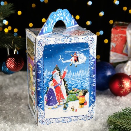 Gift box "The holiday comes to us", 15.8 x 15.8 x 23.5 cm-3
