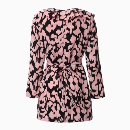Women's dress with oxen mist, size 42, pink-8