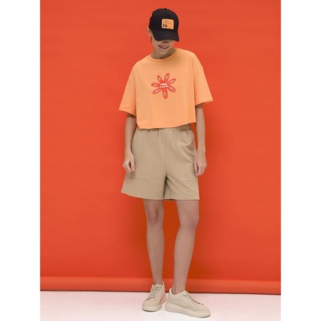 Top female, size 50, orange color-4