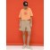 Top female, size 50, orange color