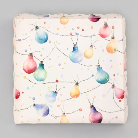Bearbox, confectionery packaging, "Let Dreams come true", 18 x 18 x 3 cm, New Year-4