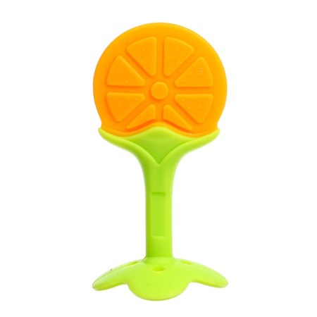 A set of rattles with a teether for teeth “Fruitics. Orange ", 4 pcs-8