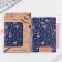 Set "Diary Pattern Flower": A5 diary A5 80 sheets and eco -hand