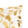 Pillowcase decorative Ethel "Leaves" 40x40 cm, 100% p/e