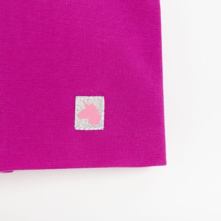 The hat is two-layer, the color is purple, size 46-50-1